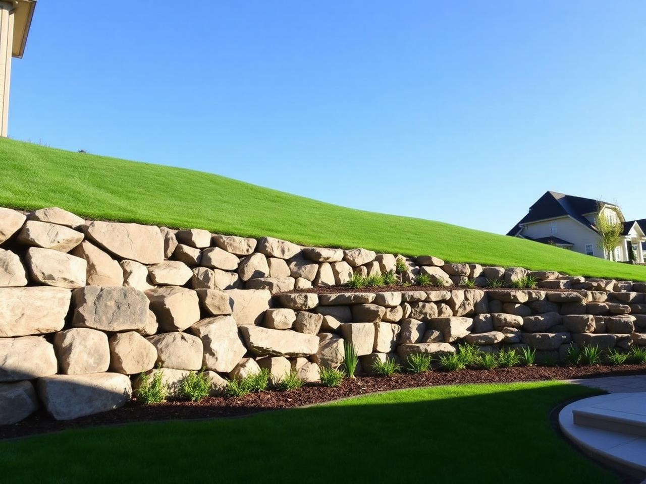 Hardscaping work by Carrasco's Landscaping in Butte County, CA